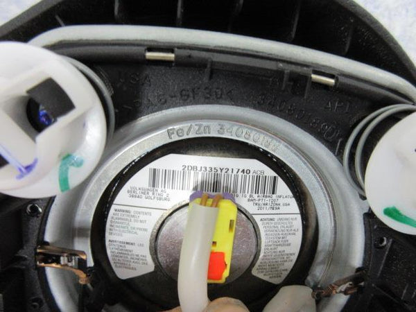 VOLKSWAGEN GOLF JETTA OEM DRIVER LH LEFT STEERING WHEEL AIRBAG 1KM 880 201 D 81U