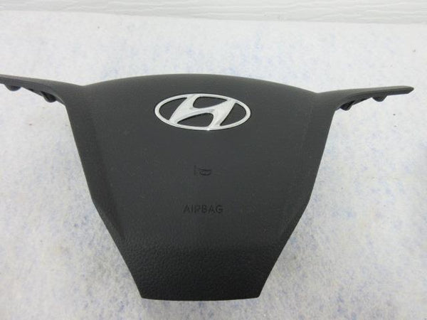 HYUNDAI SANTA FE BLACK 2013-2017-2018 OEM STEERING WHEEL driver knee airbag BELT