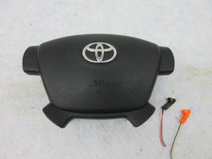 TOYOTA TUNDRA 2008-2011-2012-2013 LEFT BLACK Airbag WITHOUT RADIO steering wheel