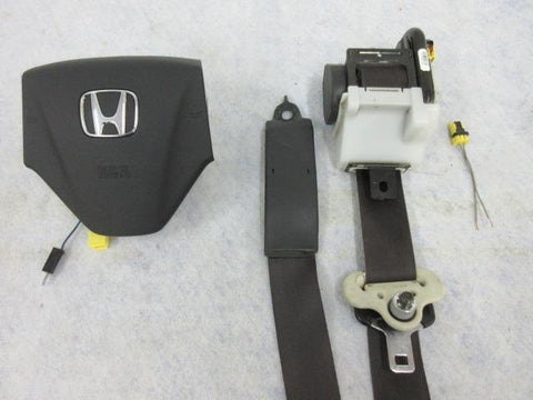 HONDA CR-V CRV  I 2 -2013-2014 AIRBAG LEFT DRIVER STEERING WHEEL SEAT BELT PLUGS