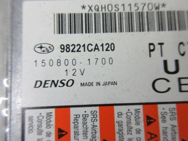 SUBARU BRZ 2012-2013-2014-2015-2016 Airbag steering wheel left DRIVER MODUL BELT
