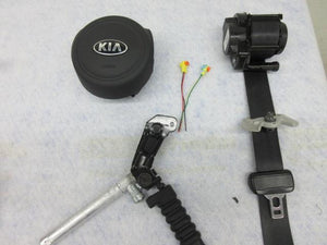 KIA SORENTO EX LX 2016-2017-2018 OEM LEFT driver steering wheel airbag SEAT BELT