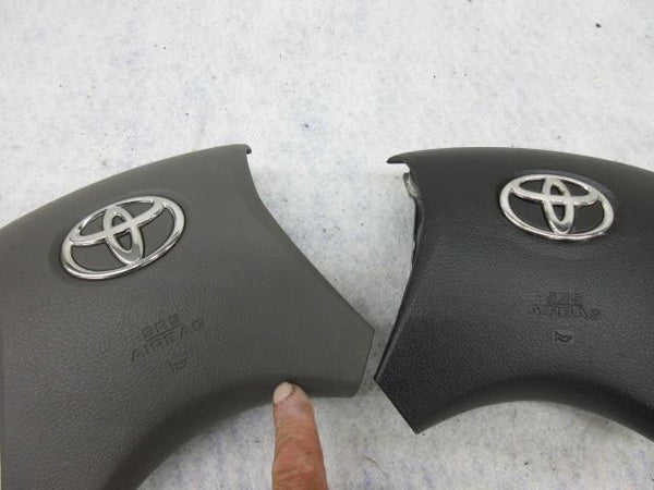 TOYOTA CAMRY 2007-2008-2009-2010-2011 OEM LEFT DRIVER Airbag steering wheel GRAY