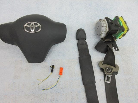 TOYOTA YARIS HATCHBACK SEDAN O 6 - I  I  DRIVER LEFT AIRBAG STEERING WHEEL BELT