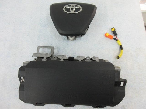 TOYOTA VENZA 2013-2014-2015-2016 OEM Airbag DRIVER STEERING WHEEL knee GRAY BELT