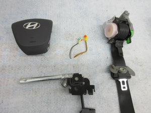 HYUNDAI ACCENT sedan 2015-2016-2017 LEFT SEAT BELT driver steering WHEEL Airbag