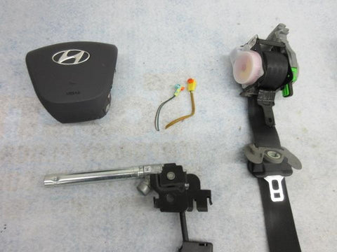 HYUNDAI ACCENT sedan 2015-2016-2017 LEFT SEAT BELT driver steering WHEEL Airbag