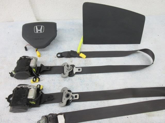 HONDA RIDGELINE ALREADY RECALLED STEERING BLACK WHEEL LEFT AIRBAG RIGHT + 2 BELT