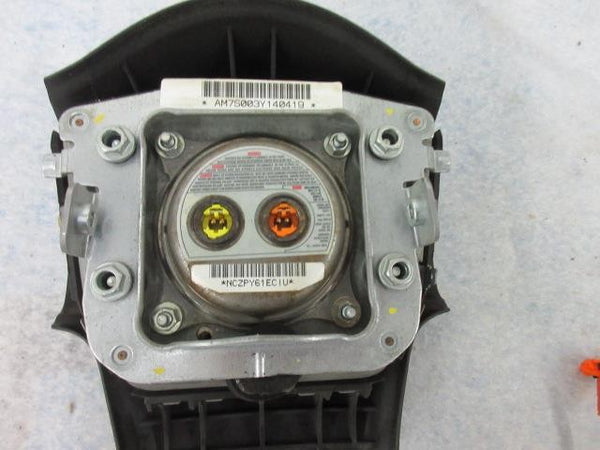 NISSAN Titan ARMADA 2008-2009-2010-2011-2012 Airbag steering wheel BLACK DRIVER