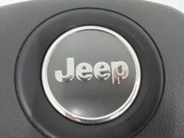 GRAND CHEROKEE 2019-2020-2021 OEM DRIVER STEERING WHEEL KNEE AIRBAG BLACK LEFT L