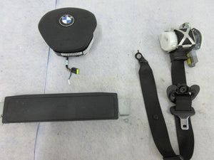 BMW 328 I 4 -2015-2016-2017-2018-2019-2020 OEM STEERING WHEEL AIRBAG KNEE BELT