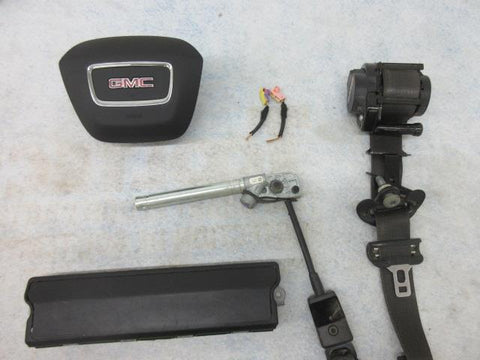 GMC ACADIA 2017-2018 ( 2 PINS ON REAR ) AIRBAG KNEE STEERING WHEEL LEFT BELT