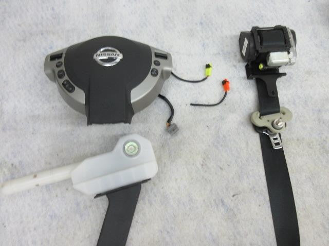 NISSAN ROGUE SV S 2008-2013  BLUETOOTH & SOURCE Airbag steering wheel LEFT BELT