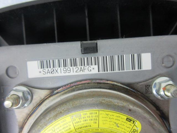 TOYOTA PRIUS V vin ¨DU¨ 2012-2018 Airbag steering wheel left knee GRAY SEAT BELT