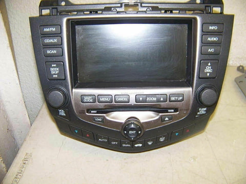HONDA ACCORD COUPE 2013-2014-2015 OEM RADIO NAVIGATION SCREEN 39710-T2A-C010-M1