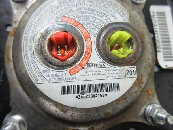 NISSAN ROGUE S SV 2014-2015-2016 BLACK DRIVER STEERING WHEEL OEM AIRBAG LEFT LH