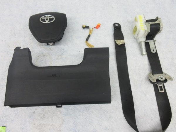 TOYOTA COROLLA 2014-2018 OEM Airbag BELT BLACK STEERING WHEEL LH SEAT  LEFT knee
