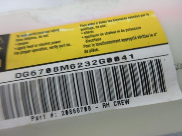 GMC SIERRA SILVERADO CREW CAB O 7  - I 4 OEM 2 X AIRBAG CURTAIN PAIR LEFT RIGHT