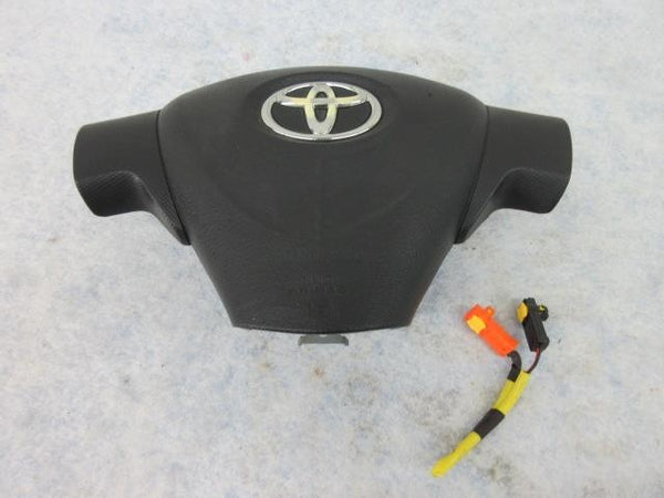TOYOTA COROLLA S BLACK W/O RADIO O 9 - I  O L LEFT MATRIX AIRBAG STEERING WHEEL