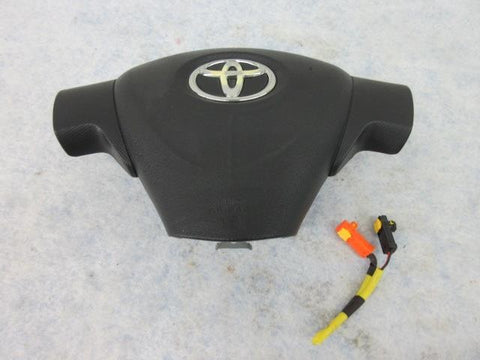 TOYOTA COROLLA S BLACK W/O RADIO O 9 - I  O L LEFT MATRIX AIRBAG STEERING WHEEL