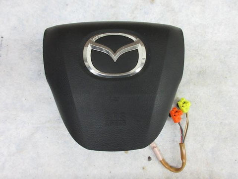 MAZDA 3  MAZDA3 2010-2011-2012-2013 CHROME LOGO 100% Airbag Steering wheel LEFT