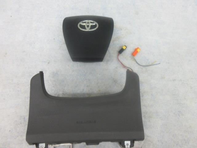 TOYOTA PRIUS V vin ¨DU¨ 2012-2018 DRIVER LH Airbag steering wheel left knee GRAY