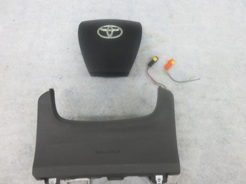 TOYOTA PRIUS V vin ¨DU¨ 2012-2018 DRIVER LH Airbag steering wheel left knee GRAY