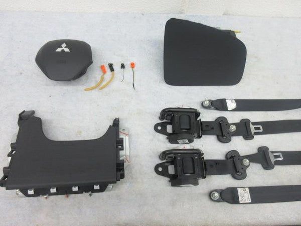 Mitsubishi Mirage HATCHBACK 2014-2024 LEFT Airbag steering wheel knee DASH BELTS