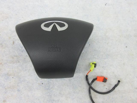 INFINITI JX35 QX60 M37 2013-2018-2019-2020 STEERING WHEEL BLACK LEFT AIRBAG OEM
