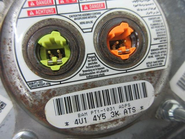 INFINITI JX35 QX60 M37 2013-2018-2019-2020 STEERING WHEEL BLACK LEFT AIRBAG OEM