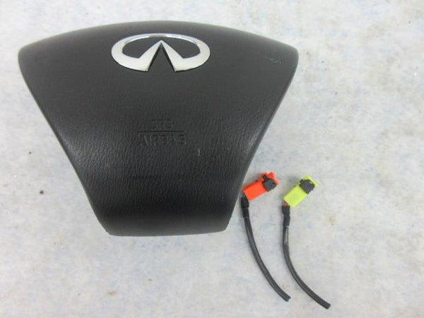 INFINITI JX35 QX60 M37 2013-2018-2019-2020 BLACK STEERING WHEEL LEFT AIRBAG OEM