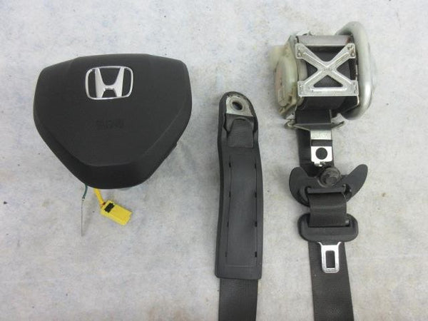 HONDA 2 DOORS COUPE SI 2012-2014-2013-2015 LEFT Airbag steering WHEEL BELT LH