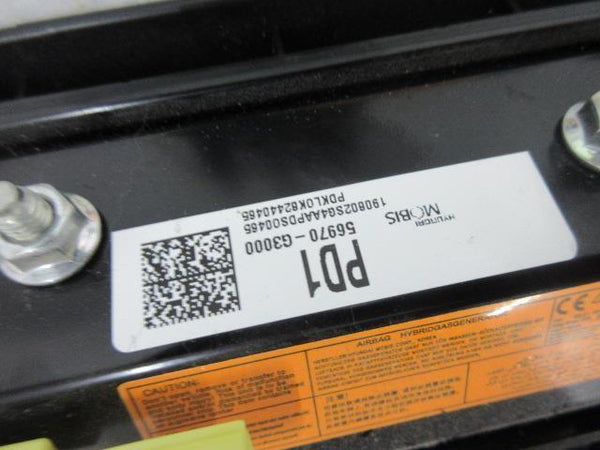 HYUNDAI Elantra GLS SE GL 2019-2020 steering wheel Airbag LEFT KNEE 2 X BELTS