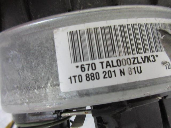 VOLKSWAGEN GOLF LH JETTA OEM DRIVER LEFT STEERING WHEEL AIRBAG 1KM 880 201 F 81U