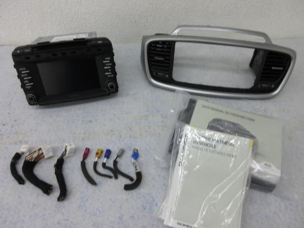 KIA  SORENTO 2019-2020-2021-2022 OEM RADIO 7 ¨SCREEN NAVIGATION 96160-c6500wk