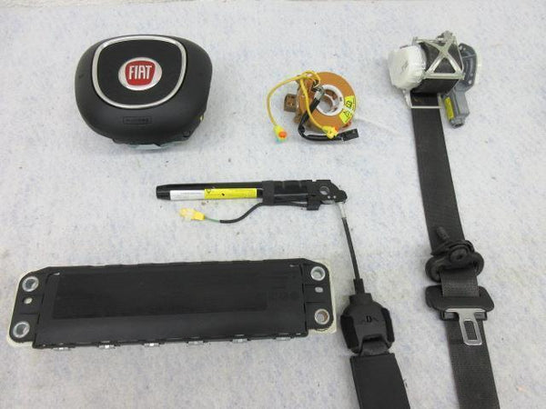 FIAT 500L 500 L TREKKING 2014-2015-2016-2017 BLACK AIRBAG LH LEFT SEAT BELT KNEE