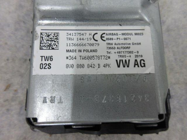 AUDI A3 S3 2017-2018-2020-2019-2021 OEM RIGHT PASSENGER KNEE AIRBAG 8V0880842A