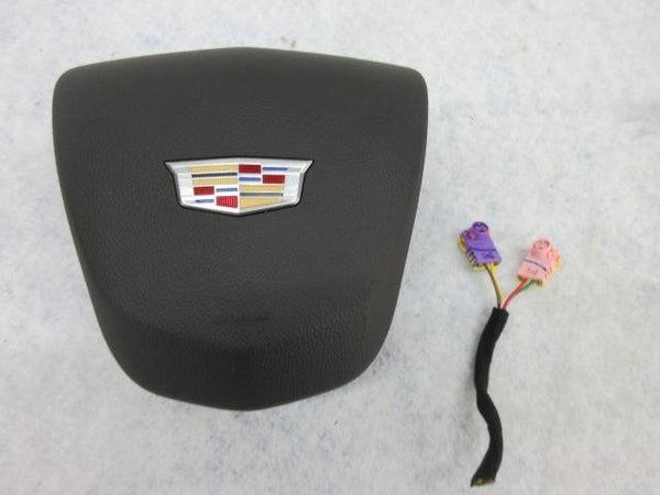 CADILLAC XTS 2018-2019-2020 OEM AIRBAG STEERING LEFT WHEEL DRIVER BLACK