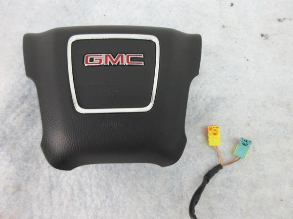 GMC SIERRA 2015-2016-2017-2018-2019 1500 LEFT YUKON BLACK AIRBAG STEERING WHEEL