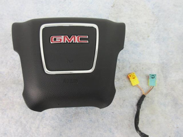 GMC SIERRA 2015-2016-2017-2018-2019 1500 YUKON LEFT BLACK AIRBAG STEERING WHEEL