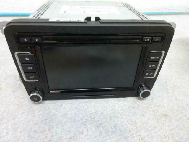 VOLKSWAGEN GOLF JETTA PASSAT 2010-2011-2012 OEM 6CD RADIO 6.5 SCREEN 1K0035180AD