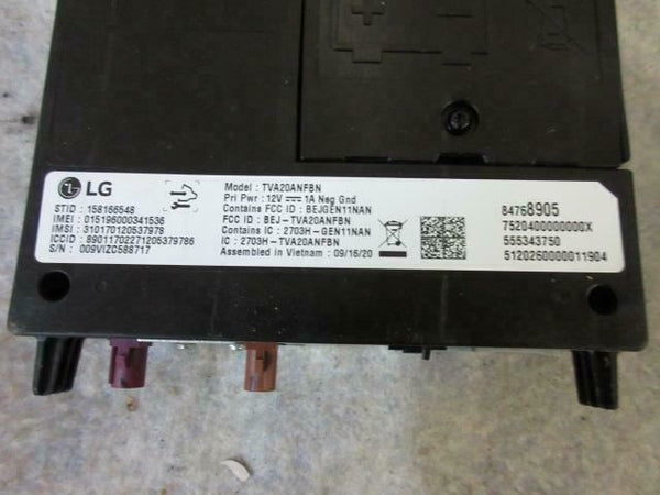 CHEVROLET BOLT EV LT 2020 OEM RADIO RECEIVER SCREEN 10  ¨ NAVIGATION BLUETOOTH