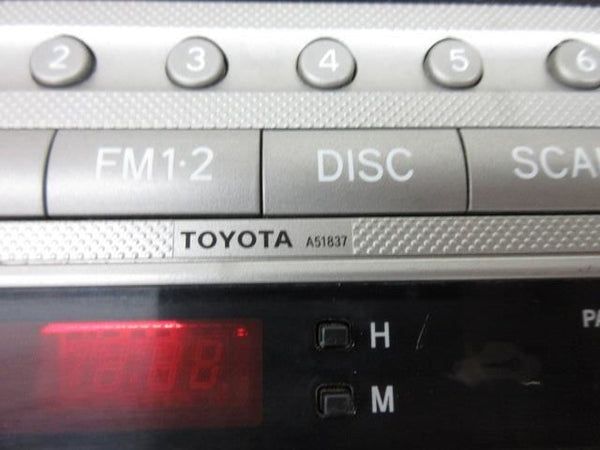 TOYOTA TACOMA 2008-2007-2009-2010-2011-2012 OEM CD RADIO A51837  # 86120-04131