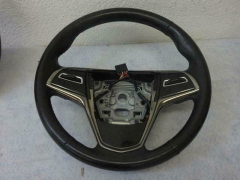 CADILLAC ATS 2017-2018-2019 OEM BLACK STEERING WHEEL LEATHER PHONE MEDIA