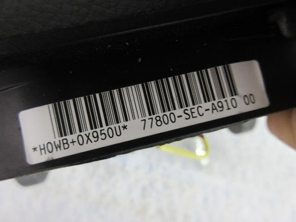 ACURA TSX 2006-2007-2008 LH OEM DRIVER LEFT STEERING WHEEL AIRBAG BLACK