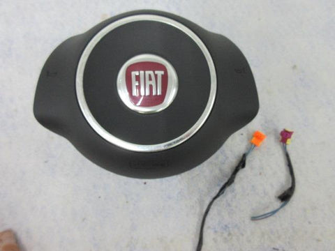 FIAT 500 2012-2013-2014-2015-2016-2017 BLACK LEFT STEERING WHEEL AIRBAG DRIVER