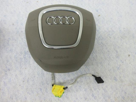 AUDI A4 S4 Q7 OEM Airbag TAN LH steering wheel driver left 8K0 880 201 A 1GK