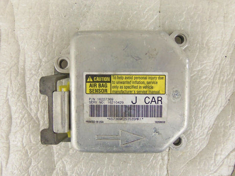 CAVALIER 1996 OEM SRS MODULE COMPUTER 16227369 SERV # 16210429