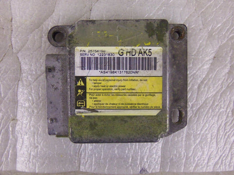 SAVANA EXPRESS VAN 2003-2004-2005 SRS MODULE COMPUTER 25754198  # 12231830