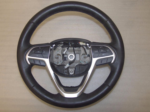 JEEP CHEROKEE 2014-2015-2016-2017 OEM STEERING  LEATHER * WITH SWITCH